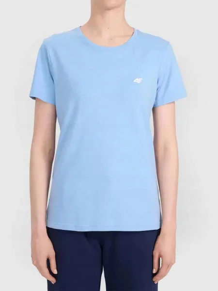 T-SHIRT 4F KOSZULKA SPORTOWA NA CO DZIEŃ niebieska