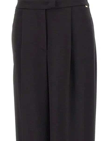 Pantaloni Kaos plisate negru