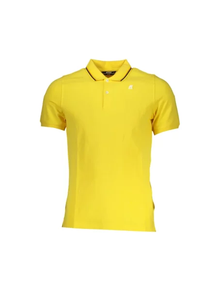 Koszulka polo K-way żółta
