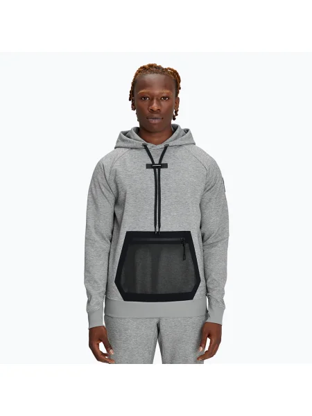 Pánska mikina On Running Hoodie grey čierna