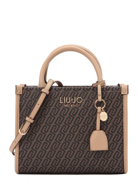 Liu Jo Ročna torbica ECS čokolada / kapučino zlata