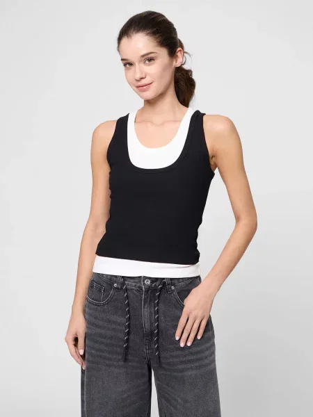 Майка PRPY бавовна/віскоза чорний