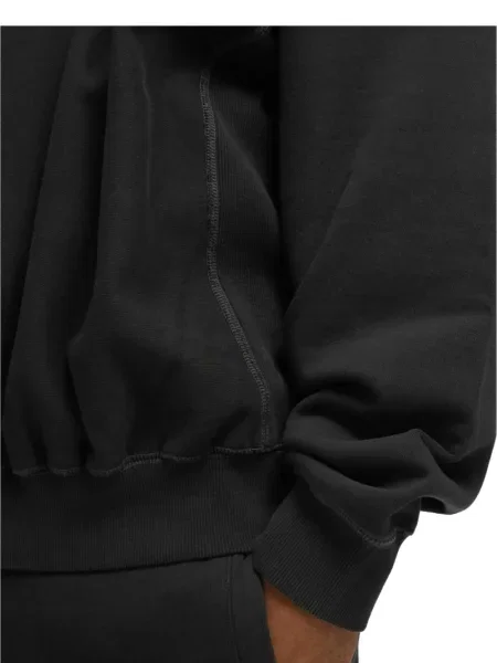 Hanorac crewneck Awake Ny cu broderie negru