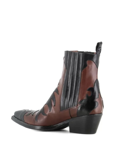Botine Sartore din piele maro