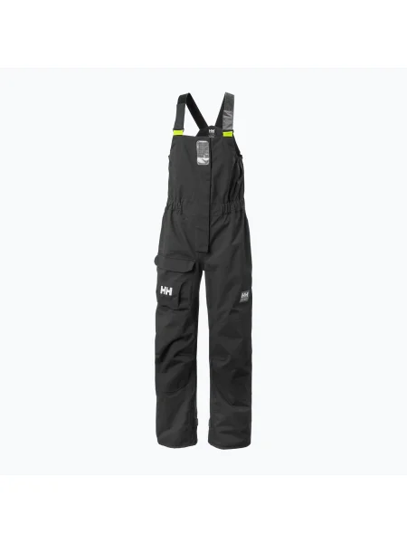 Helly Hansen női vitorlás nadrág Pier Bib ébenfekete színű. Méret: L fekete