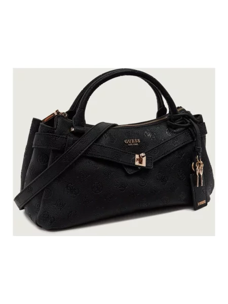 Torebka crossbody Guess z logo czarna