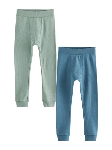 Next Leggings porumbel / verde pastel albastru