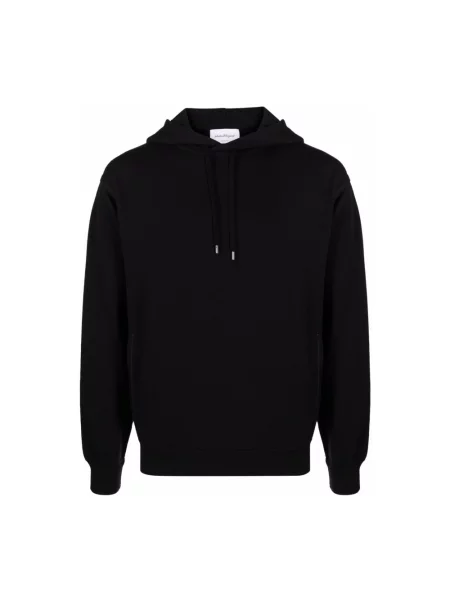 Bluza z kapturem Salvatore Ferragamo wełniana czarna