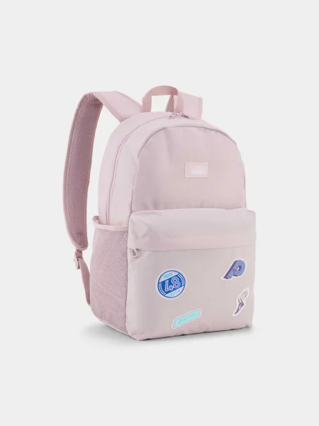 PUMA Phase Patch Backpack Повсякденний рюкзак Унісекс Комбінований верх рожевий