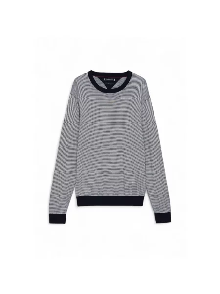 Sweter Tommy Hilfiger elegancki niebieski