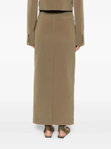 Fusta maxi Nanushka verde