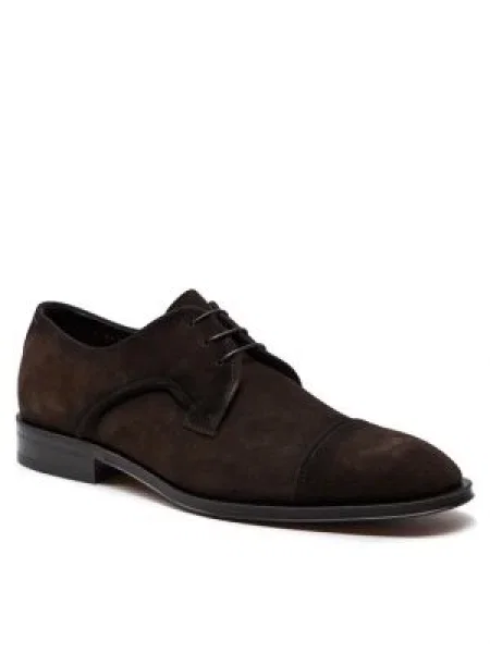 Boss Pantofi Derrek Derb Sdctly Maro negru