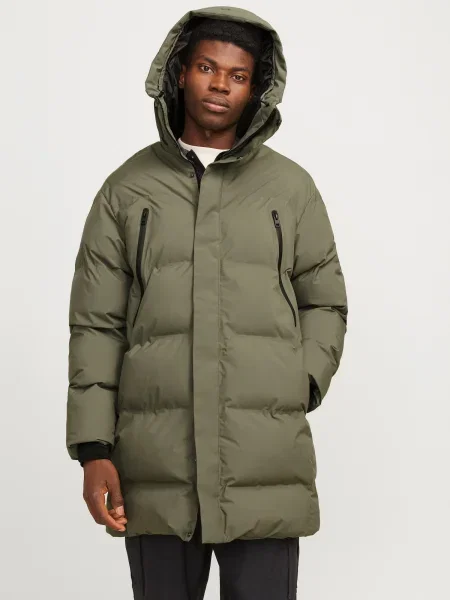 Jack&Jones Vatovaná bunda Alpha Regular Fit zelená