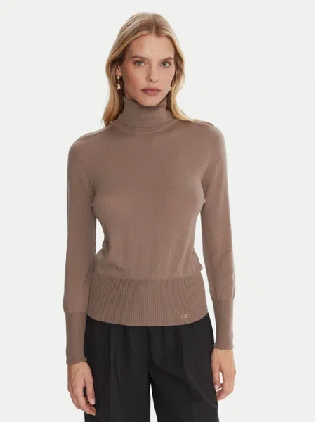 Luisa Spagnoli Bluză cu gât Manos negru