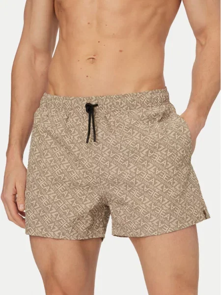 Emporio Armani Kopalne hlače bež