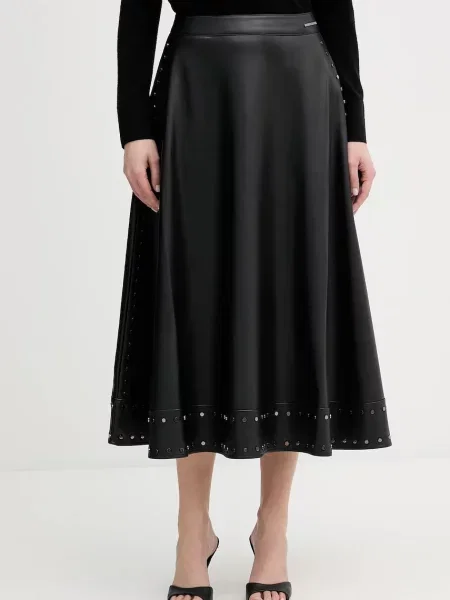 Karl Lagerfeld fustă negru