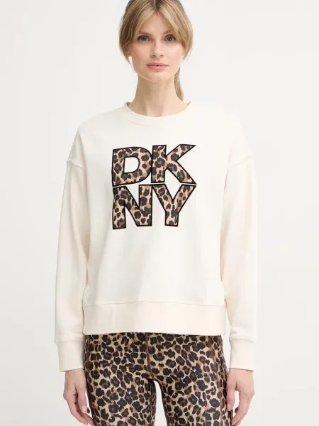 DKNY μπλούζα Γυναικεία μπεζ