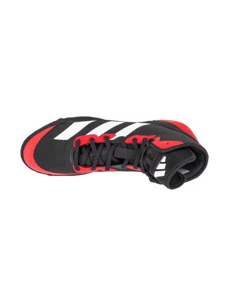 Pánske zápasnícke topánky adidas Adizero team collage red/cloud white/ core black biela