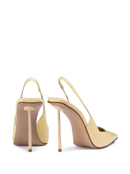 Pantofi cu toc Le Silla slingback galben