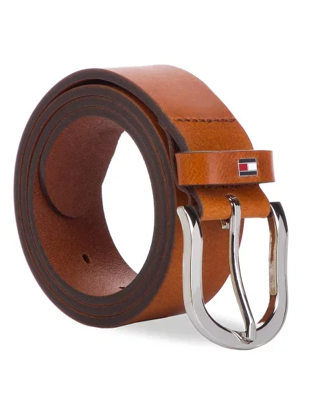 Pas Tommy Hilfiger New Danny Belt rdeča