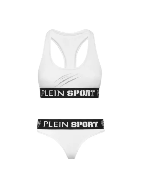 Majtki Plein Sport z logo białe