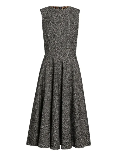 Rochie midi Dolce & Gabbana până la genunchi de costum negru