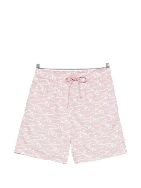 Slip de baie Paul & Shark cu imagine roz