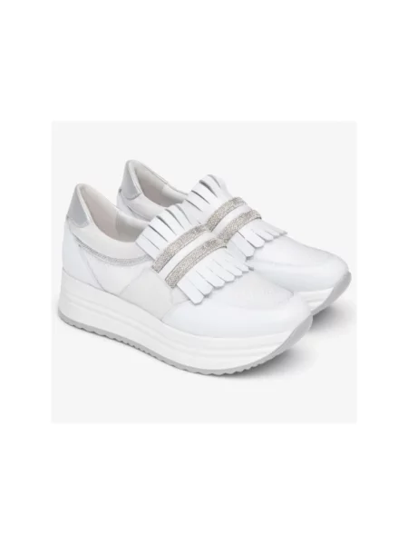 Sneakersy Nerogiardini białe