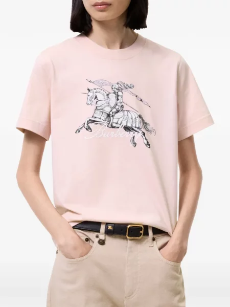 Tričko Burberry ružová