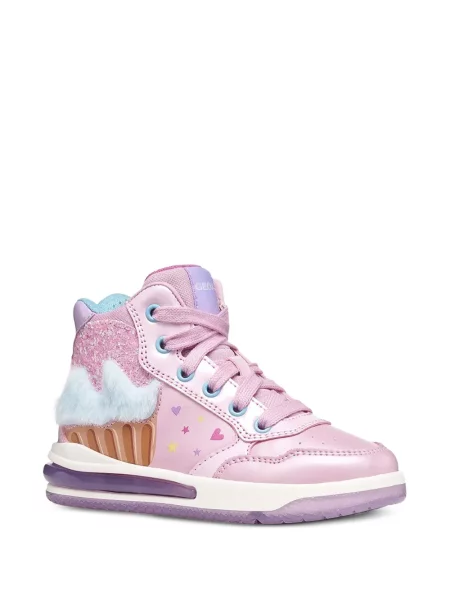 Sneakersy dziecięce Geox różowe