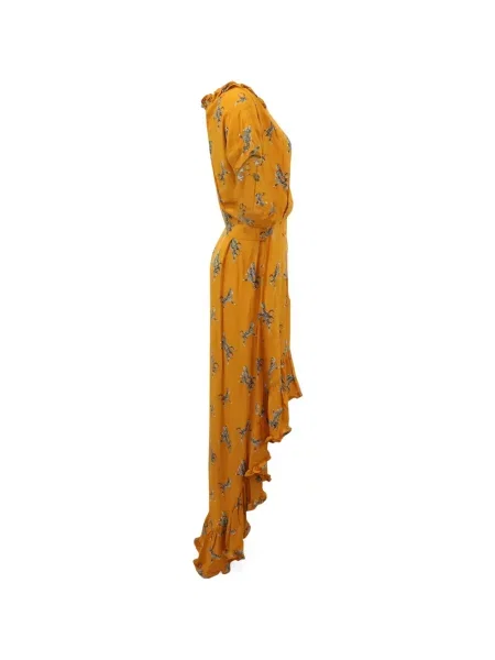 Rochie midi Baum Und Pferdgarten galben