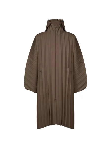Яке Homme Plissé Issey Miyake кафяво