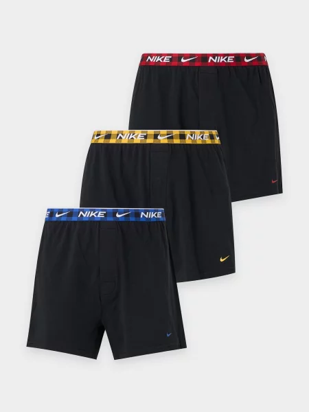NIKE Boxeralsók Everyday sárga / piros / fekete fehér