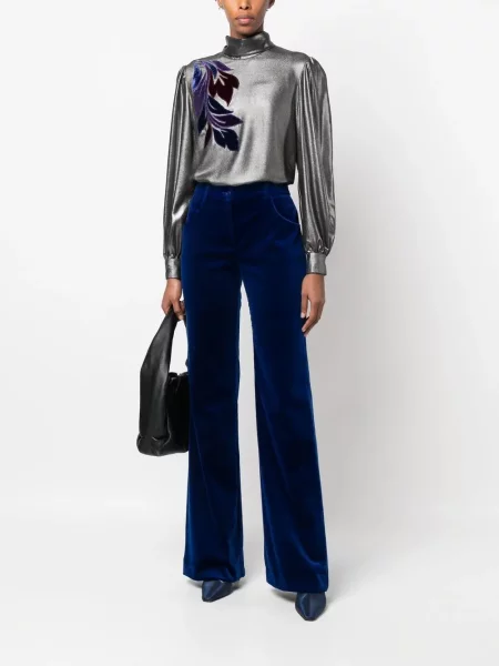 Bluză Alberta Ferretti gri