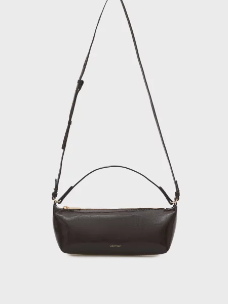 Сумка Calvin Klein з лого коричнева