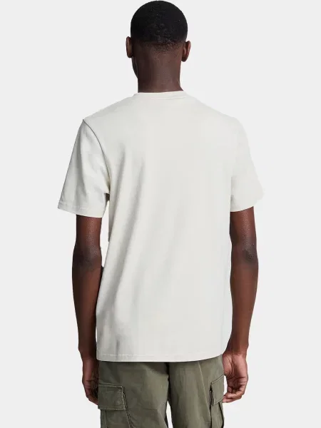 Футболка Lyle & Scott бежевий
