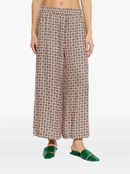 Pantaloni Ps Paul Smith cu imagine cu imprimeu geometric