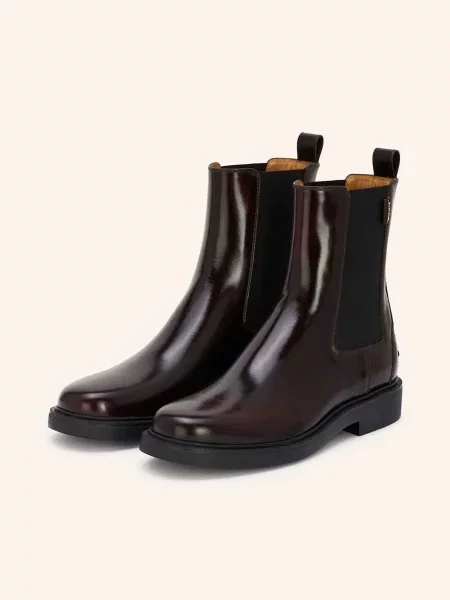 Tod's Botki Chelsea rot czarne