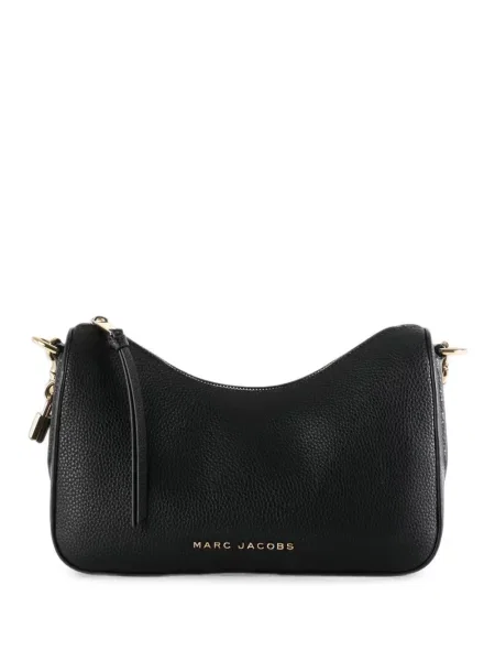 Geantă Marc Jacobs din piele cu imagine negru