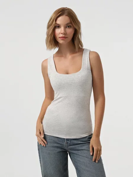 Only Майка сірий