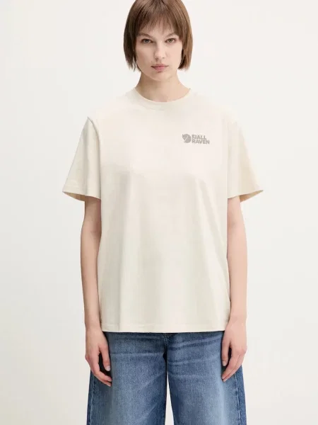 Μπλουζάκι Fjallraven Heavy Classic T-shirt μπεζ