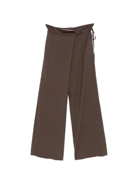 Pantaloni Alysi plic maro