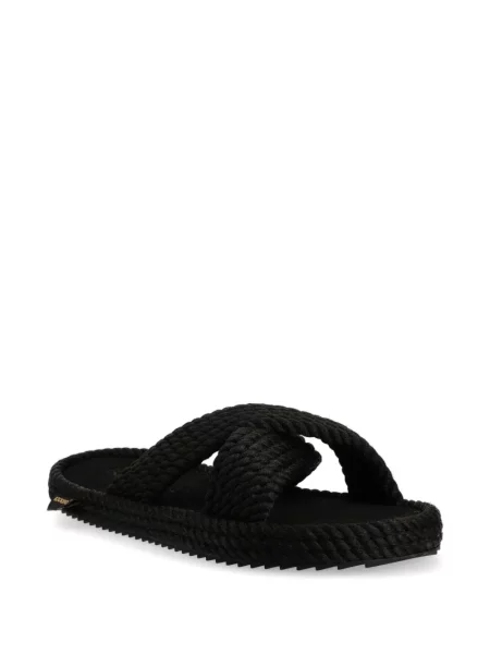 Espadrile Bohonomad cu bretele negru