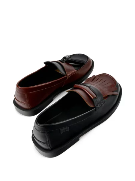 Pantofi loafer Camper din piele negru