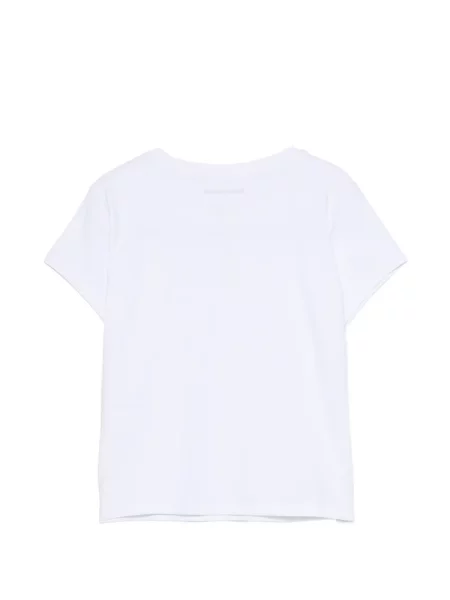 Stras tricou Dkny alb