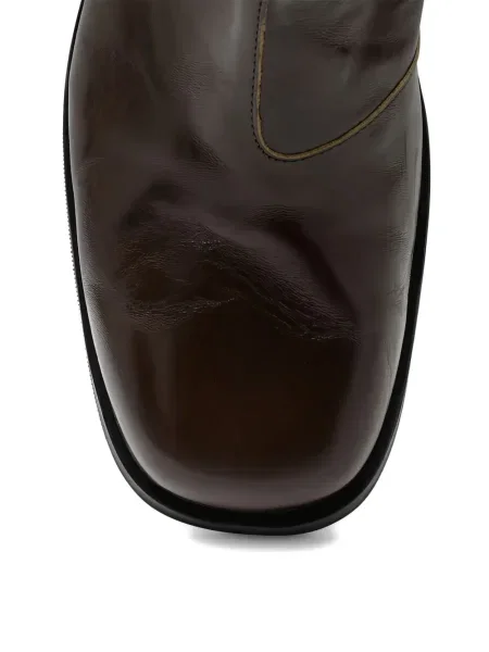 Botine Our Legacy din piele maro