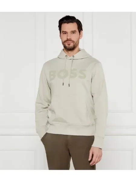 BOSS ORANGE Hanorac Webasic | Relaxed fit bej