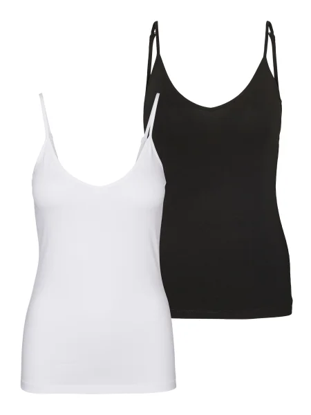 Top Vero Moda Tall negru
