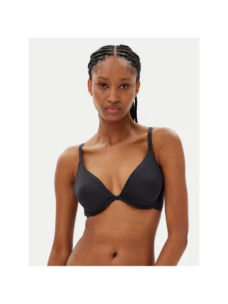 Hunkemöller Nedrček s kostjo Smooth črna