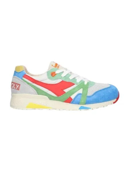 Sneakersy Diadora skórzane szare